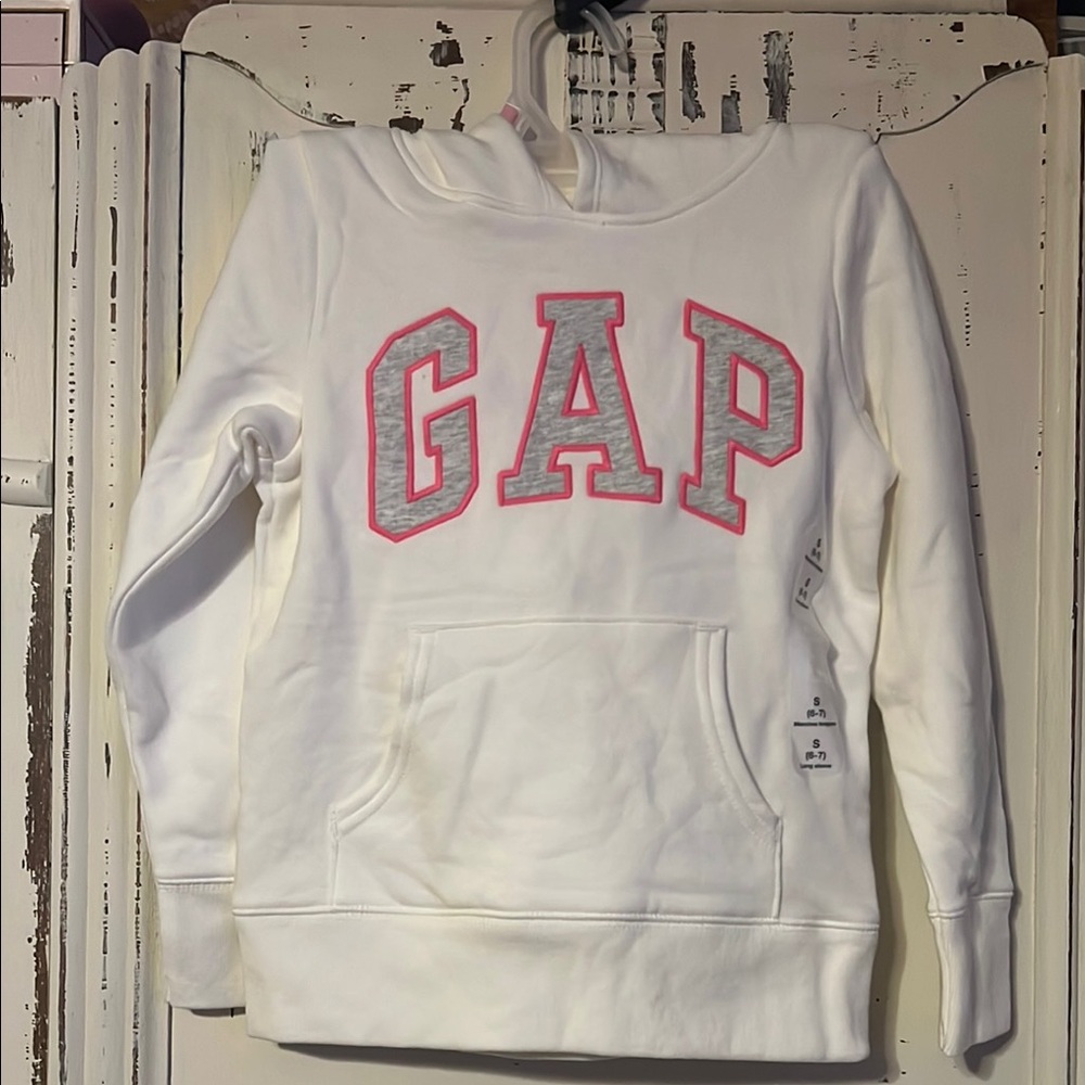 GAP Kids Classic White Hoodie
